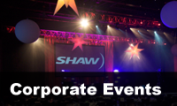 Corporate Events by Production Lighting