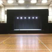 Saskatoon P3 Schools - Stage Drape and Truss Structure