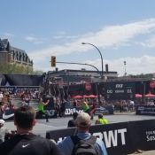 FIBA 3x3 court video lighting